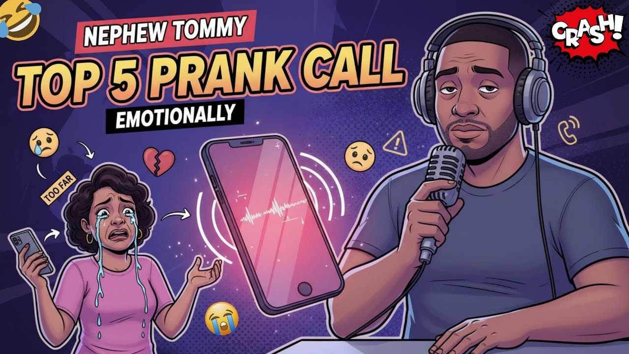 😂🚓 THIS PRANK CALL BROKE HER EMOTIONALLY | NEPHEW TOMMY UNCUT RADIO PRANKS | PHONE TAP PODCAST