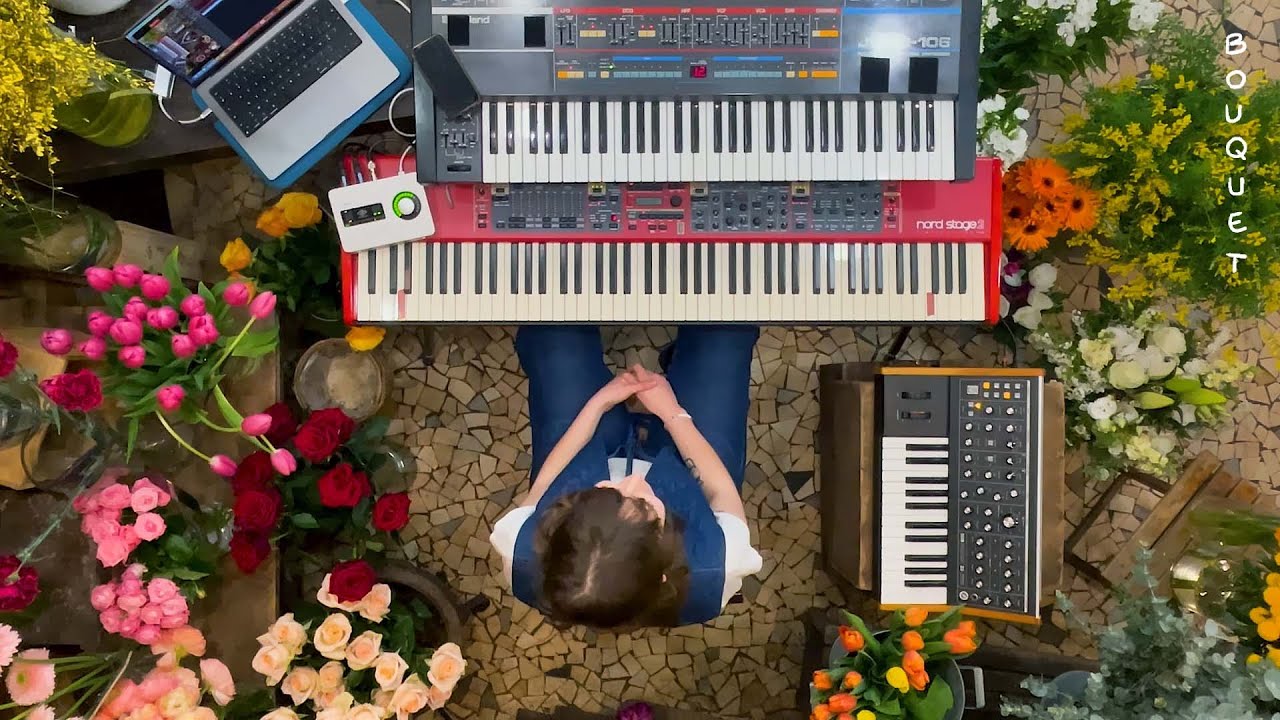 Chloé Antoniotti - Bouquet (Piano & Synth Performance) music to study, relax, sleep, read or focus