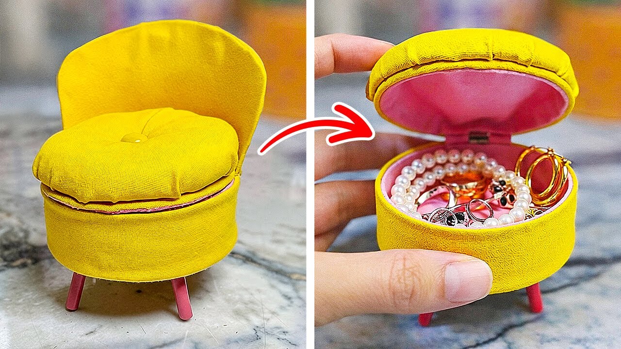 🎭 GİZEMLİ MİNİ EL İŞLERİ 🤫 Eğlenceli DIY Saklama Fikirleri!