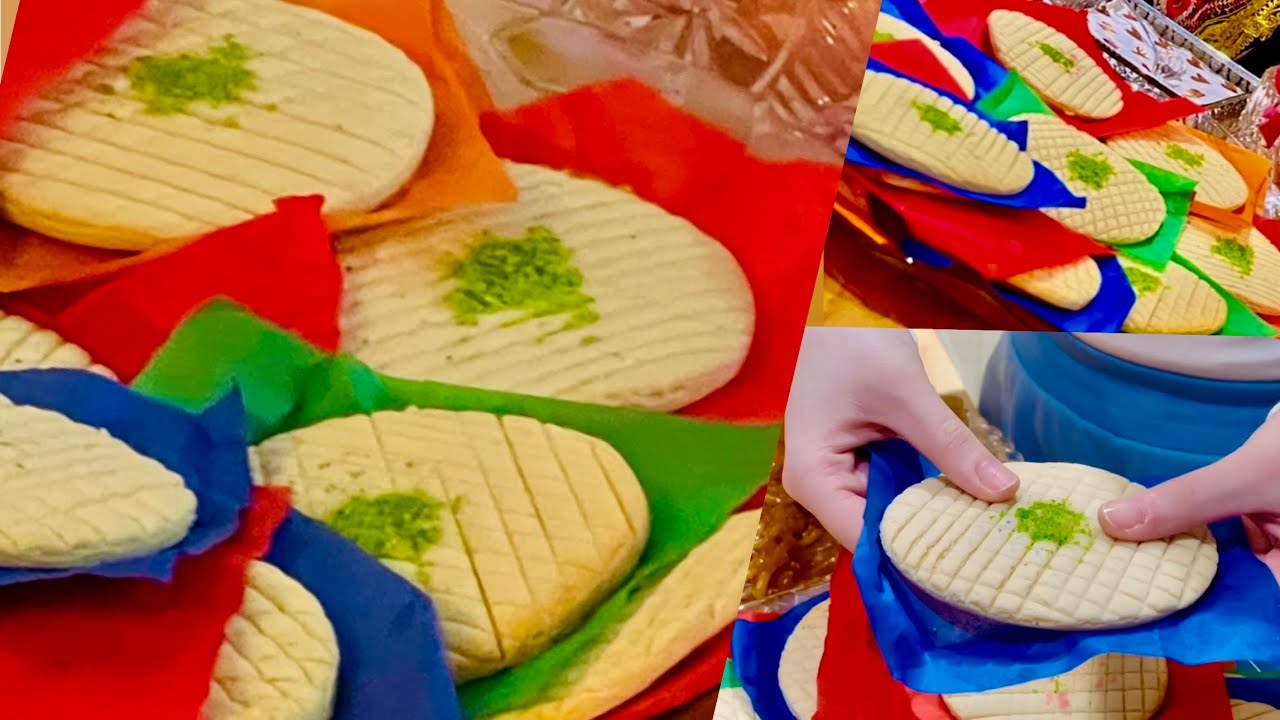 Kulcha Nawrozi | Traditional Afghan Cookies / #افغانی کلچه #نوروزی برنجی برای #نوروز ♥️💚♥️❤️