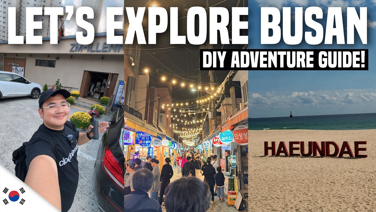 Let’s Explore BUSAN, SOUTH KOREA! 🇰🇷 | Ivan de Guzman