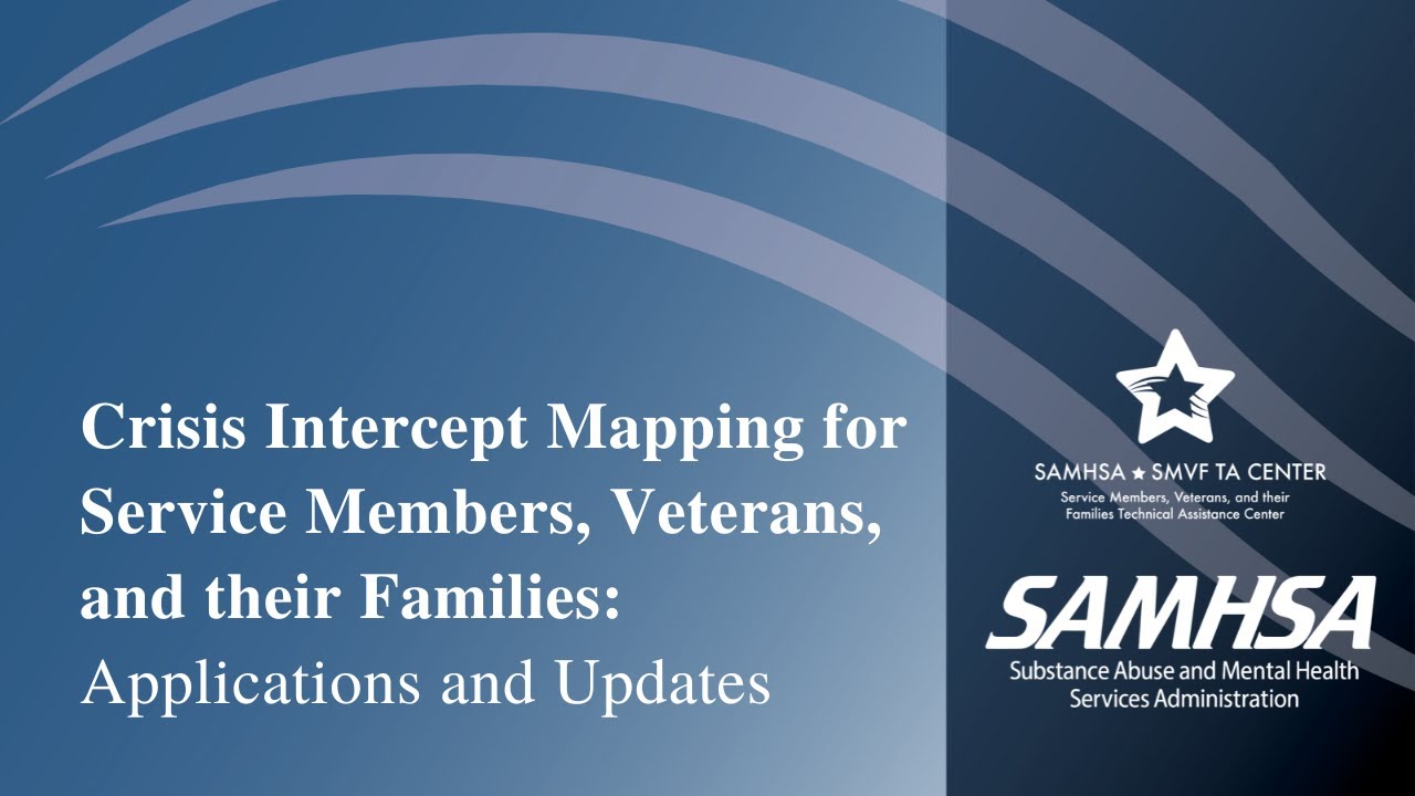 SMVF Webinar: Crisis Intercept Mapping for SMVF&mdash;Applications and Updates