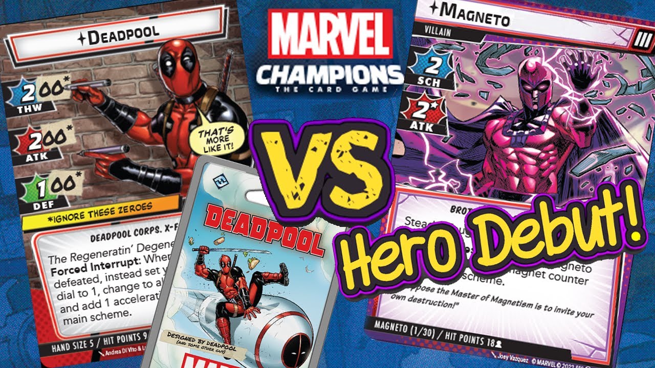 DEADPOOL DEBUT Vs. Magneto (Expert) True Solo