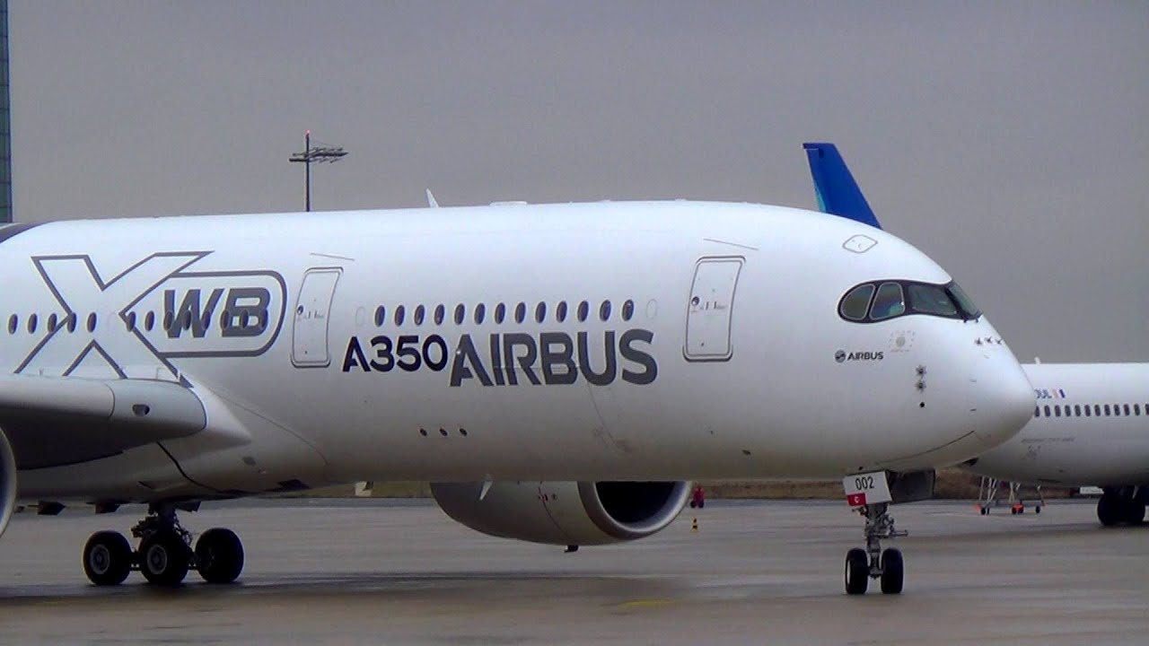 **First visit** Airbus A350 XWB carbon livery close up taxi in Paris CDG