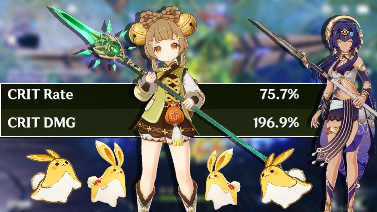 Yaoyao Candace quickbloom VS spiral abyss 3.8 bosses