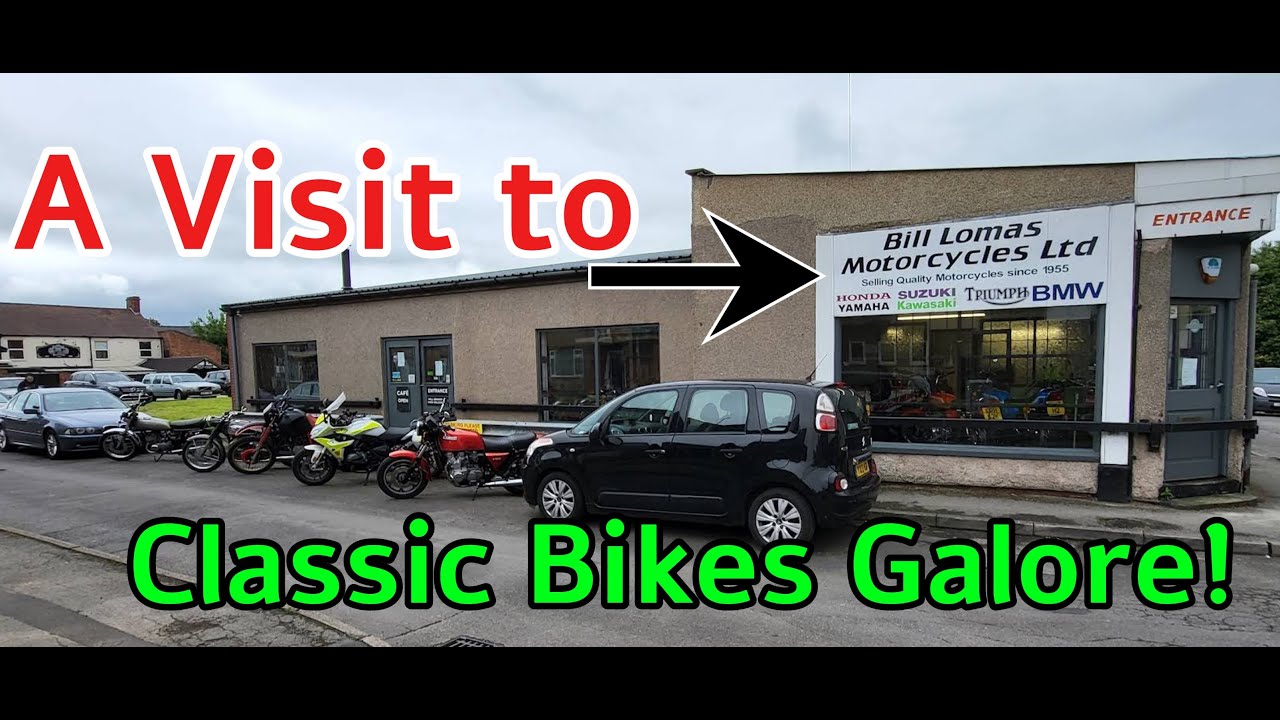 A Visit to BILL LOMAS' Bike Shop and Museum