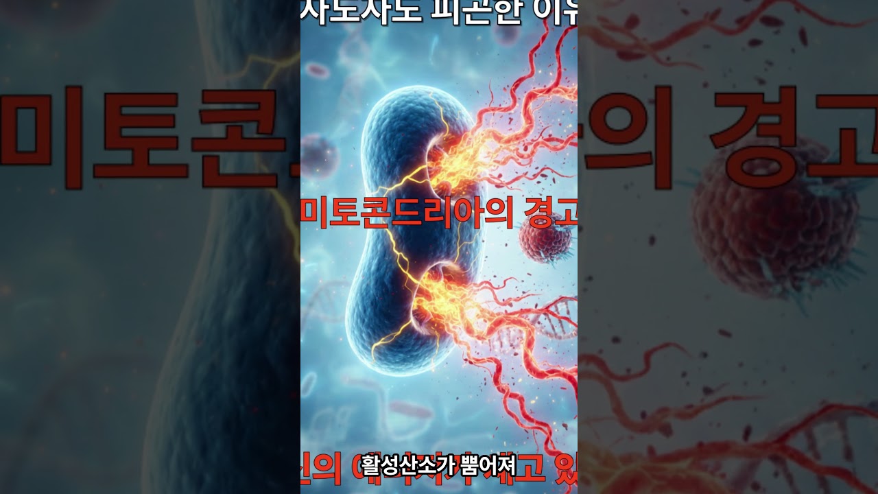 왜 자꾸 아플까? 만병의 근원 활성산소로 인한 염증!!