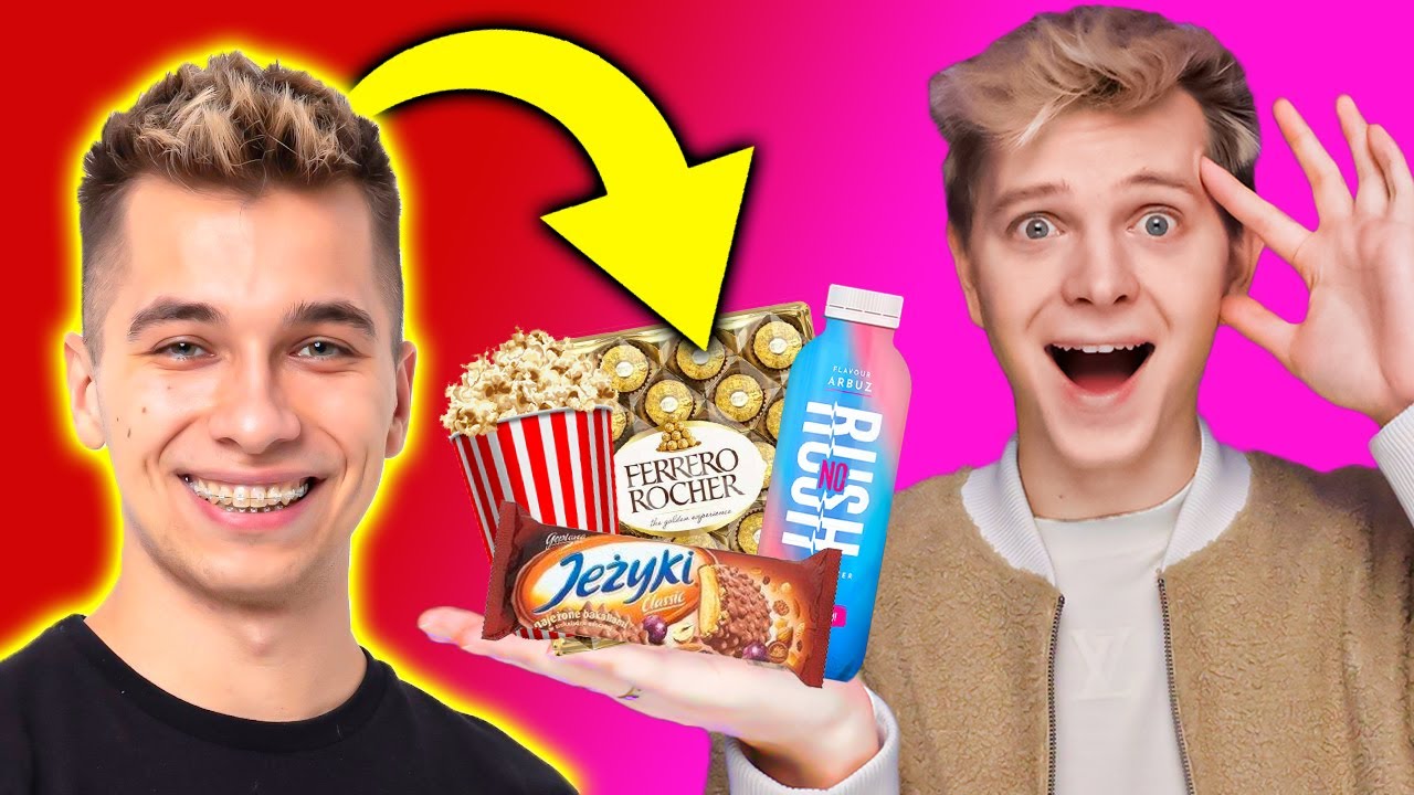 TESTUJĘ ULUBIONE SŁODYCZE FRIZA 😱🍭 | Dominik Rupiński
