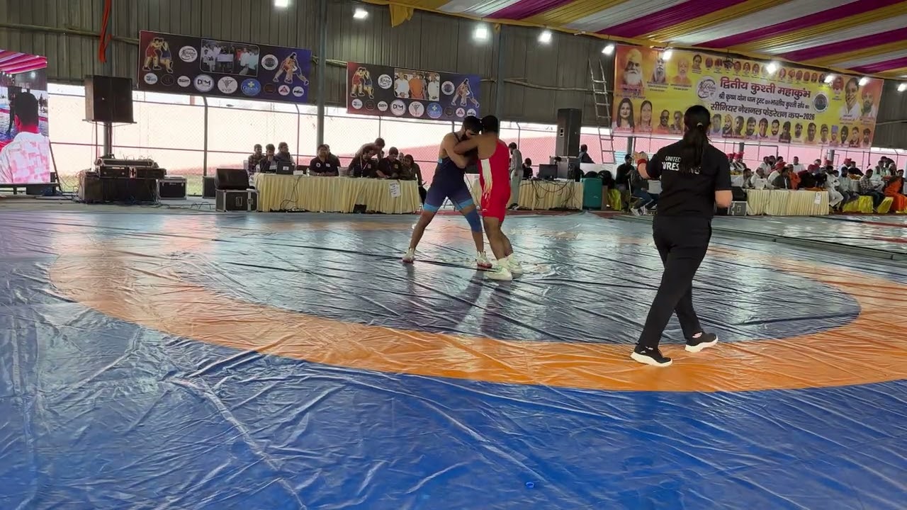 Greco Roman 87 kg🥇Gold Medal bout senior national wrestling Federation cup SunilKumar V/s Shivan(Up)
