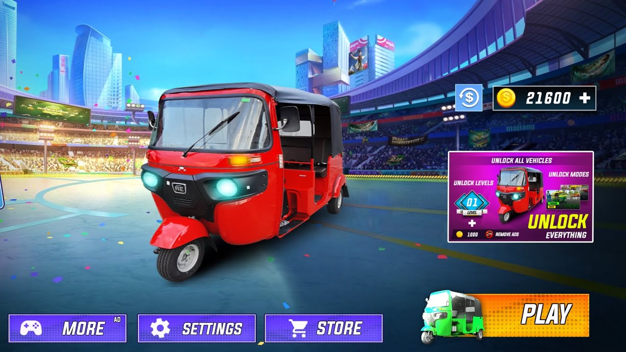 Tuk Tuk Modern Rickshaw Drive 🚖 | Extreme City Driving Gameplay | 3D Simulation Game #tuktukgame 