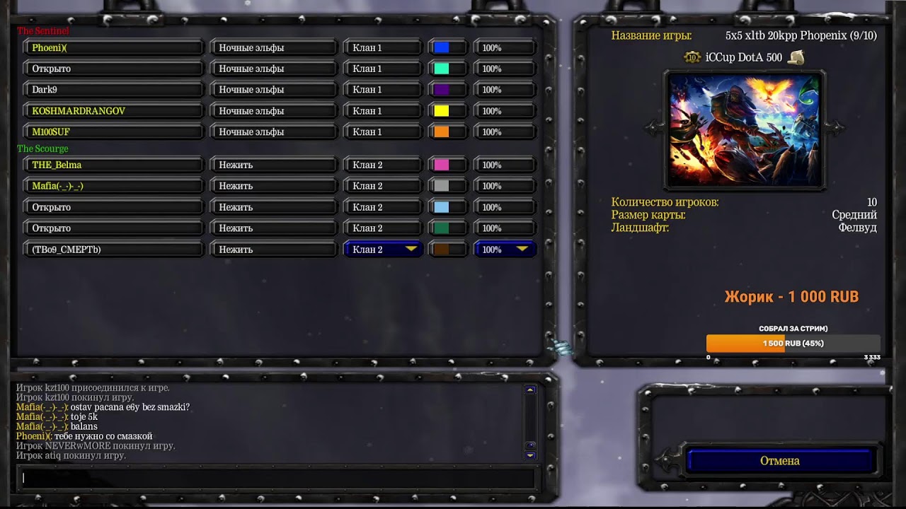 iccup.com stream by (TBo9_cmeptb) снайпер квопа для Faultline