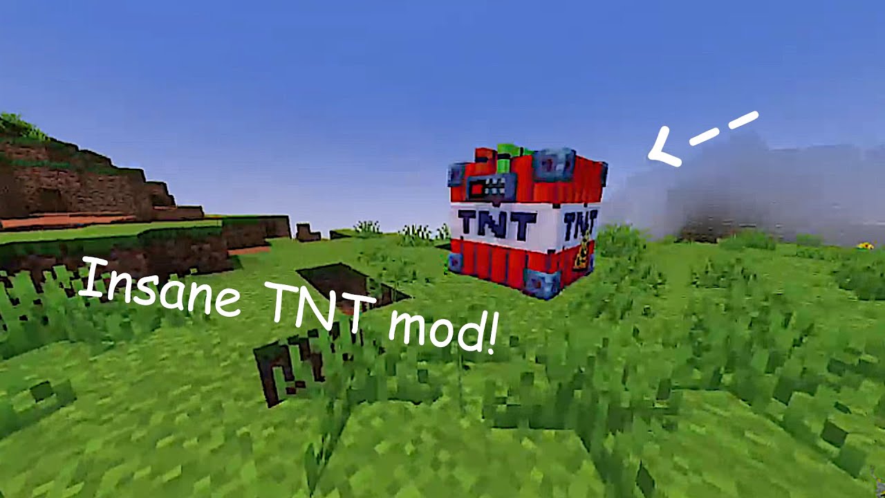 This Minecraft TNT add on is INSANE!!!!!