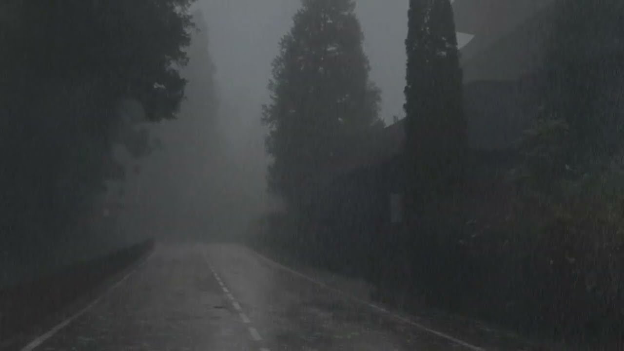 Rain Sounds for Sleeping ⛈️ Powerful Thunderstorm for Fast Sleep & Relaxation