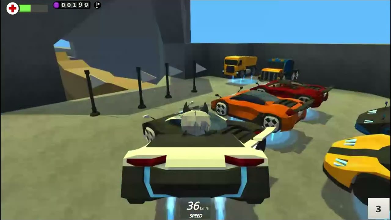 Lets play World racing on KoGama