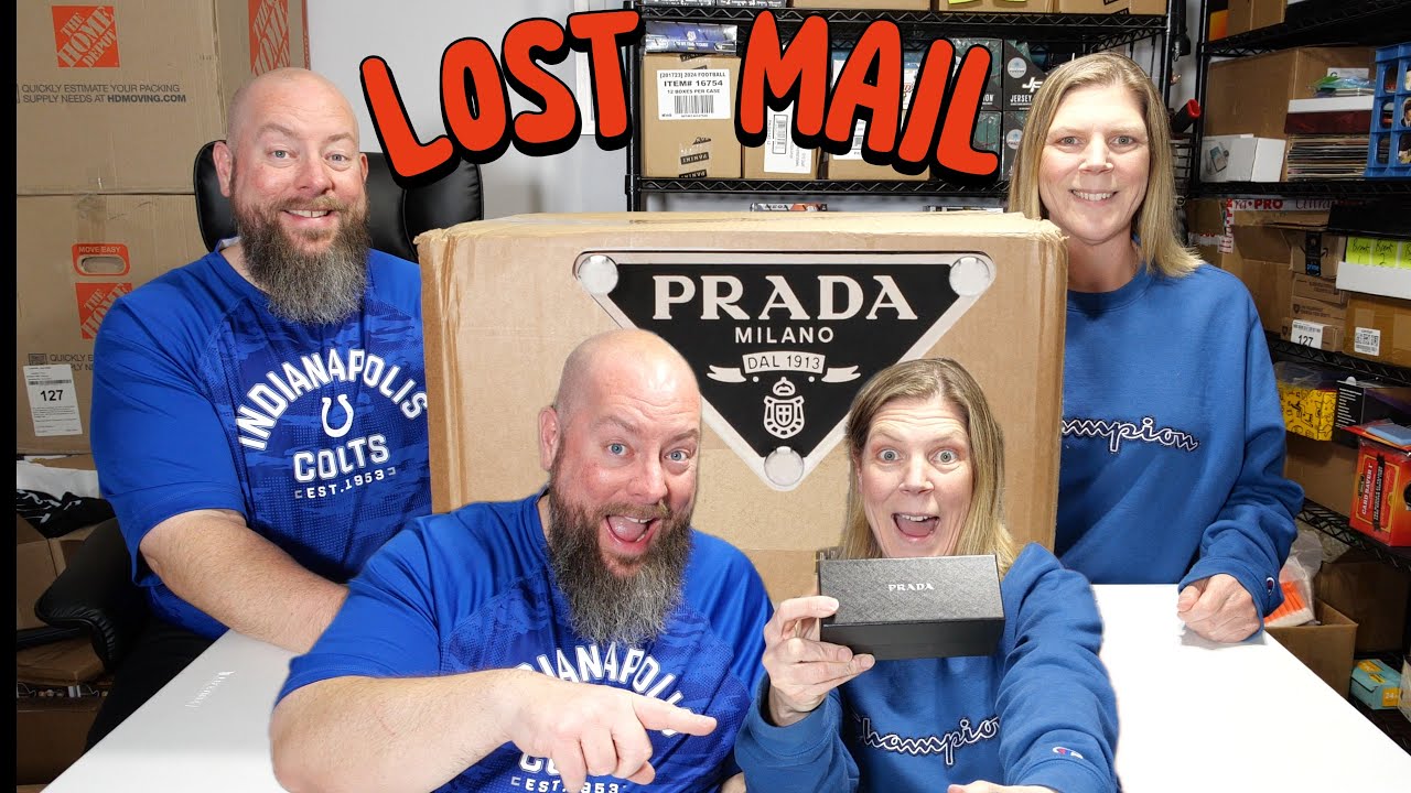 I bought 50 POUNDS of LOST MAIL + Found PRADA Designer GOODS!