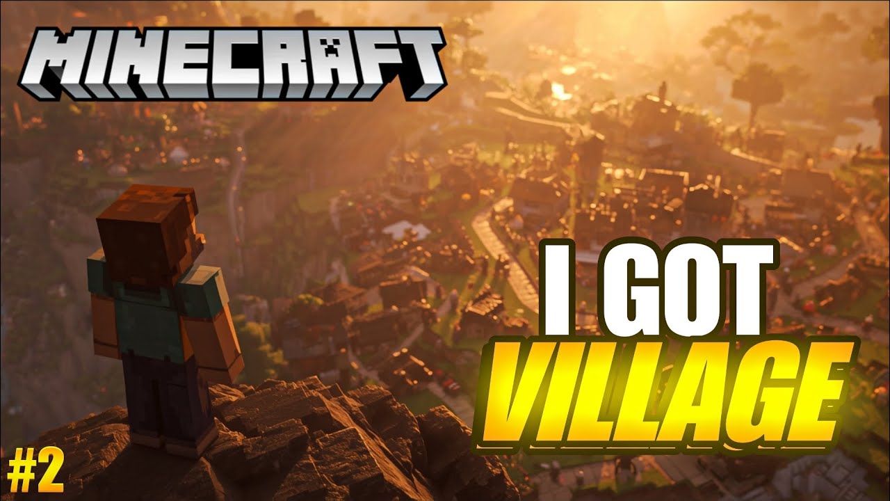 Minecraft Gameplay #2 | Finally i Got a Village 