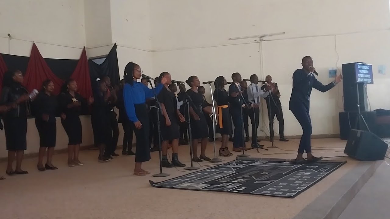 A hot praise session by Maseno University Christian Union