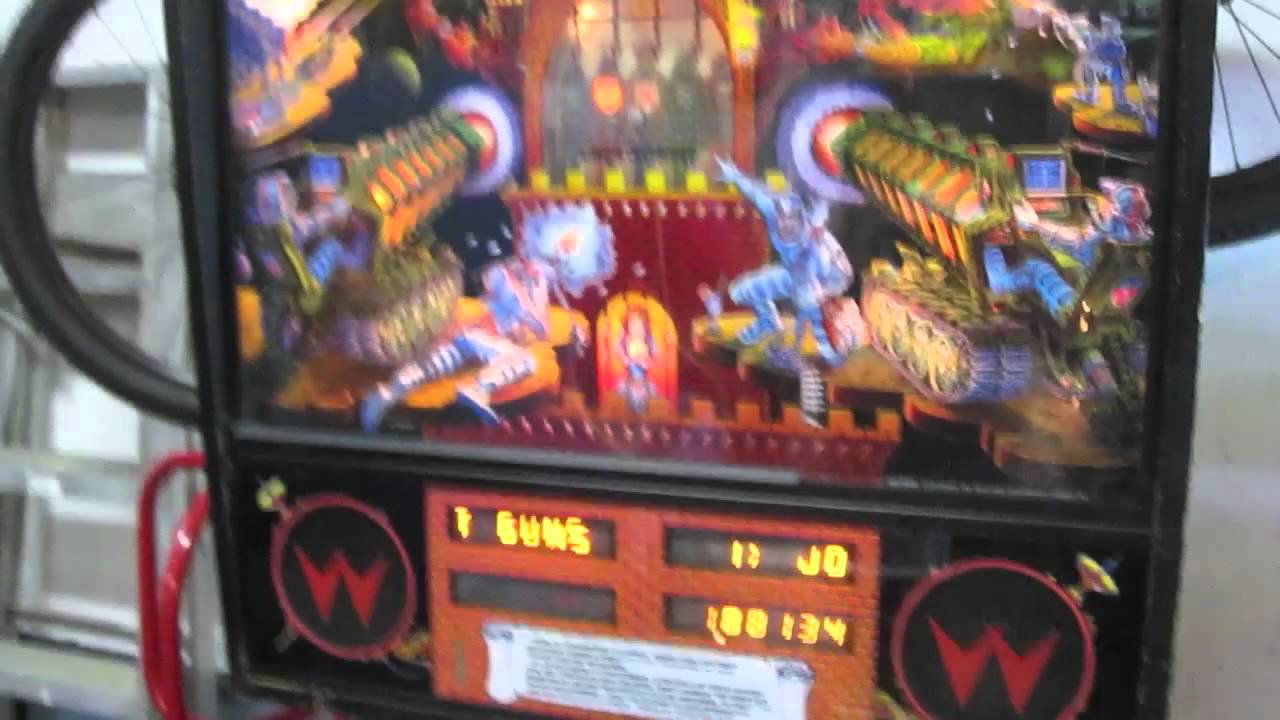 Williams Big Guns Pinball Machine Review
