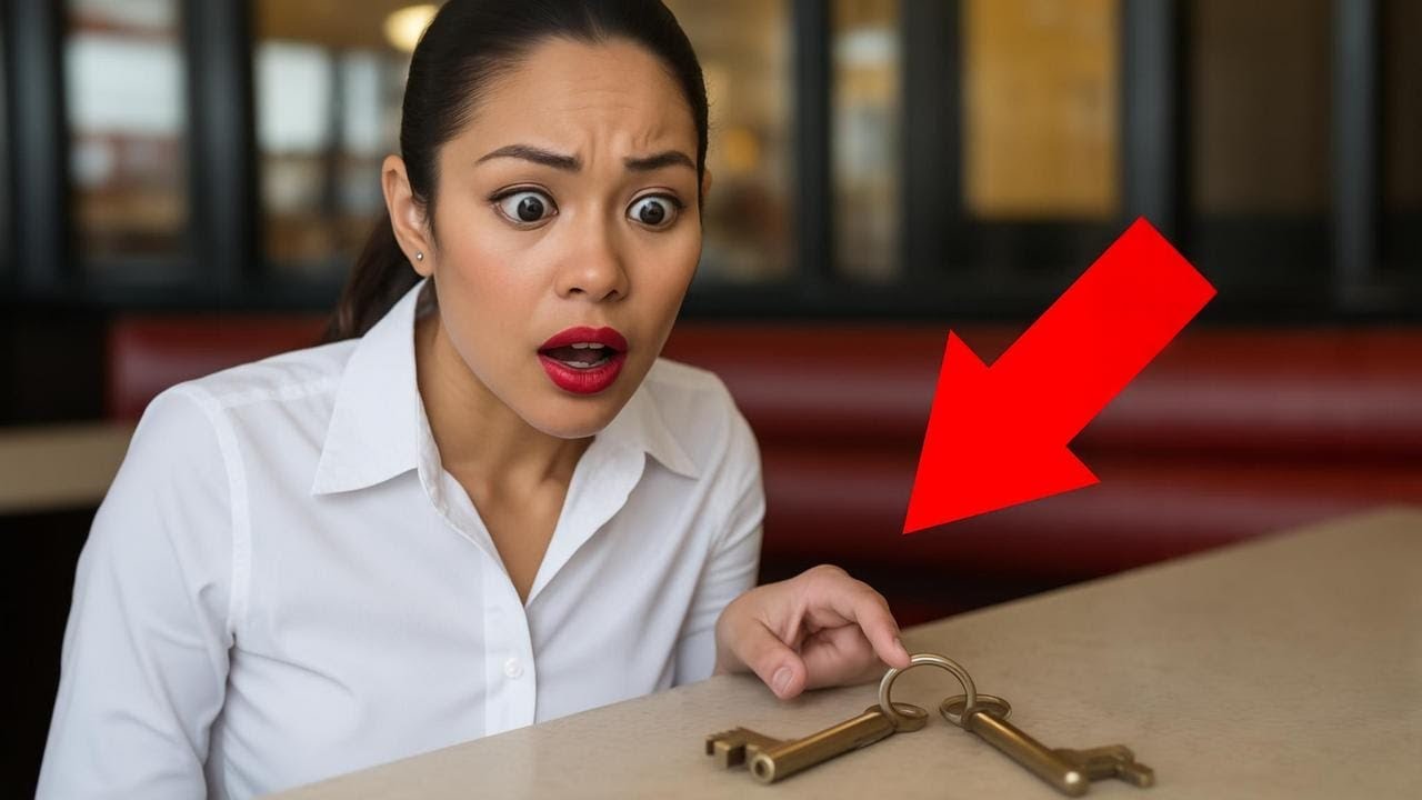 Des clés de manoir abandonnées par un riche client — La serveuse pensait que c'était une blague !