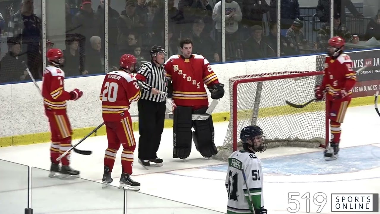 519 Marquee Matchup - PJHL Playoffs (Game 6) - Hanover Barons vs Fergus Whalers