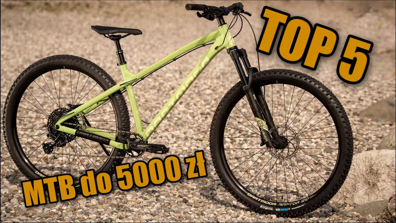 TOP 5 ROWERÓW GÓRSKICH DO 5000 ZŁ