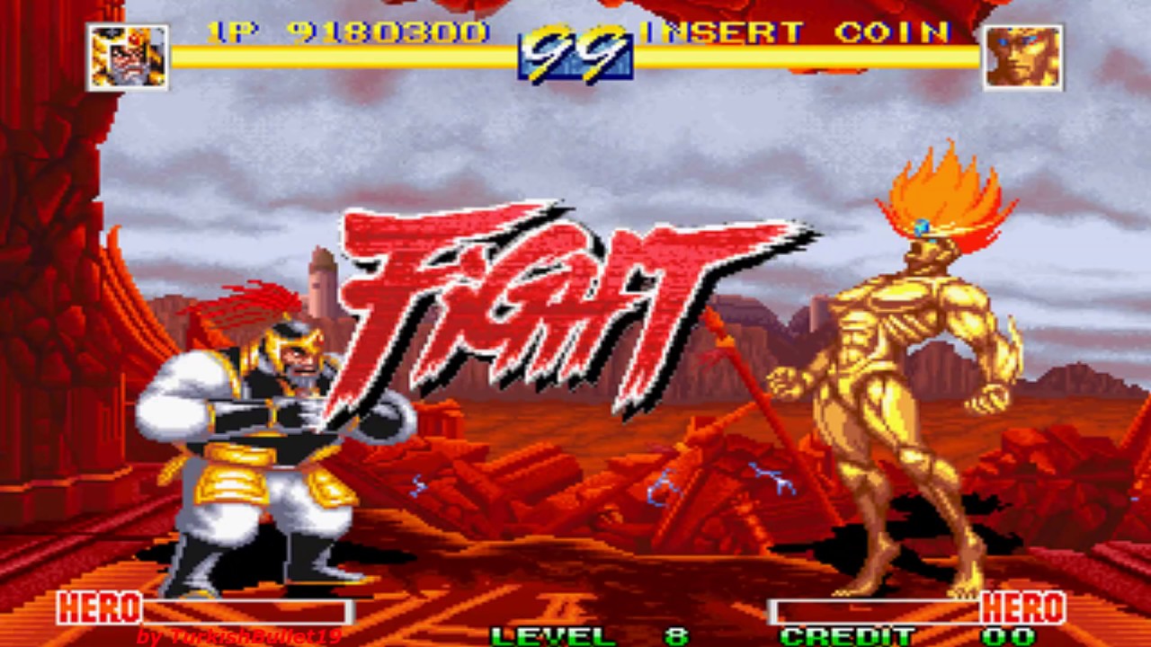 World Heroes Perfect (World) (Arcade) - (Longplay - Julius Carn | Level 8 Difficulty)