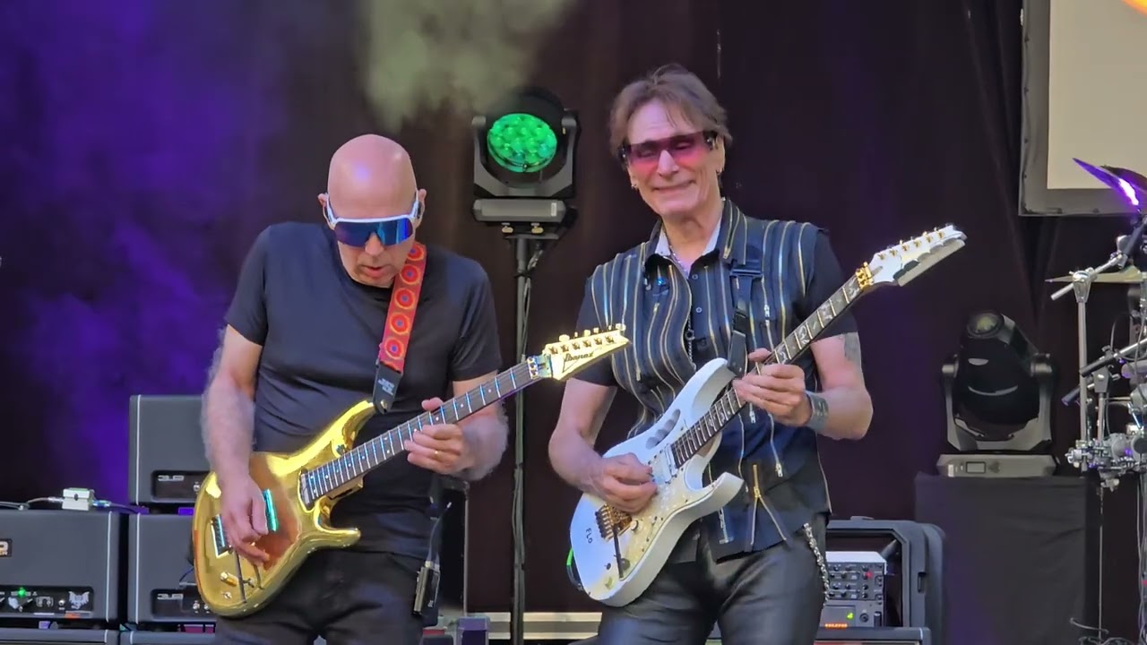 SATCHVAI (JOE SATRIANI & STEVE VAI)- Ice Machine (live at Arenele Romane București RO iul2025)