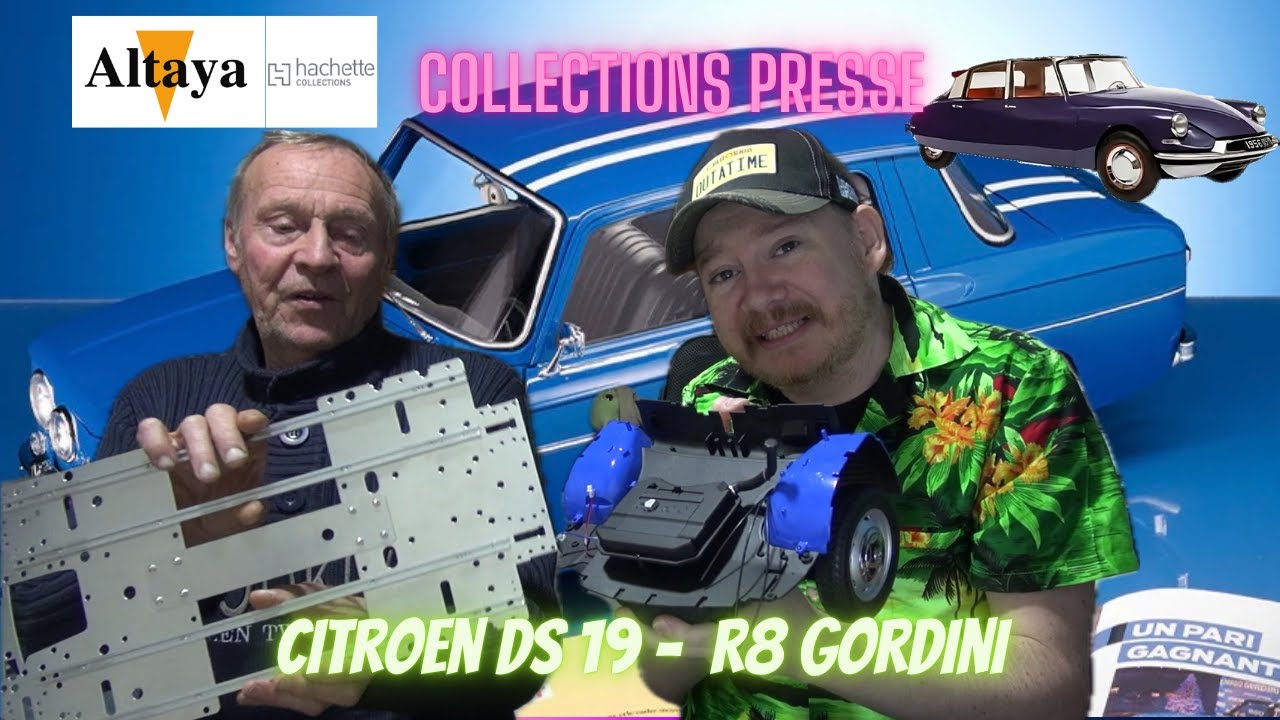 Ca n'avance pas... Citroen DS 19 N°42 et R8 Gordini N°64