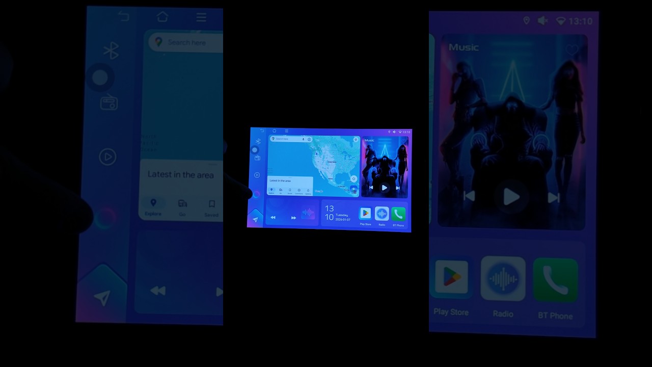 Автомагнитола ASure 10,1 дюйма, четырехъядерный процессор, 2+64 ГБ памяти (Toyota Camry 2015-2017...