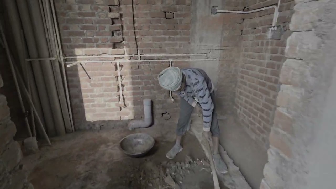 Bathroom fitting #plumbingtime 
