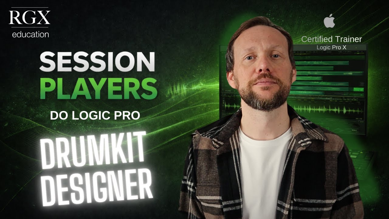 🎧 Desenhando o Som de Bateria no Logic Pro: Explore o Poder do DRUM KIT DESIGNER!
