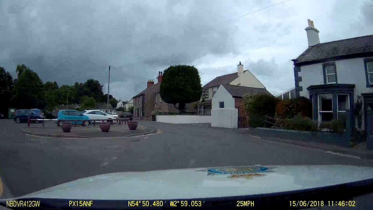 Cumbria police chase boy racer