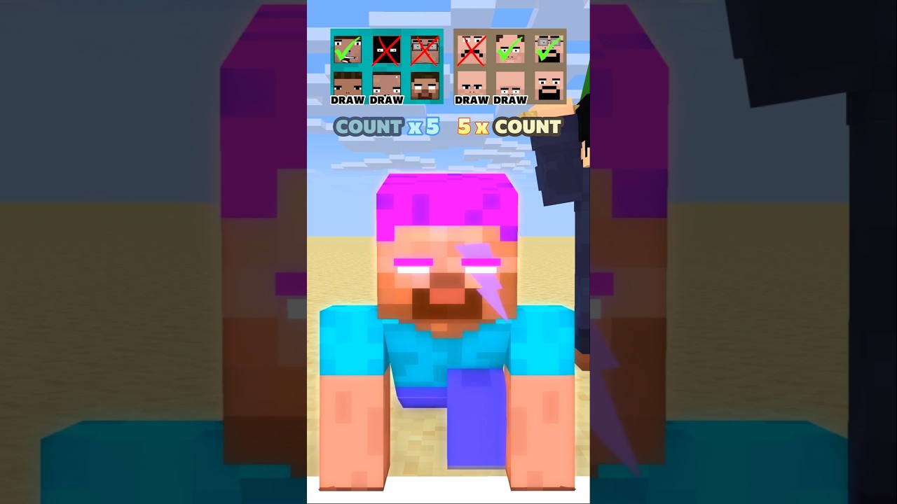 HELP Herobrine To Speed Up And Win The How Fast He Can Go #friendship #shorts #trending #anime