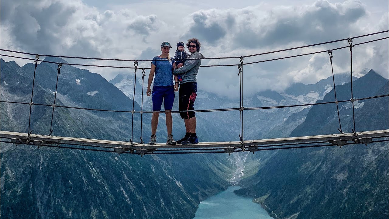 Wanderung mit Baby - Schlegeis-Stausee - Olperer Hütte / Fotospot im Zillertal / Gefrorene-Wand