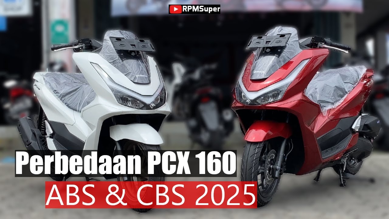 Perbedaan PCX 160 ABS dan CBS 2025. Pilih Yang Mana Nih!!