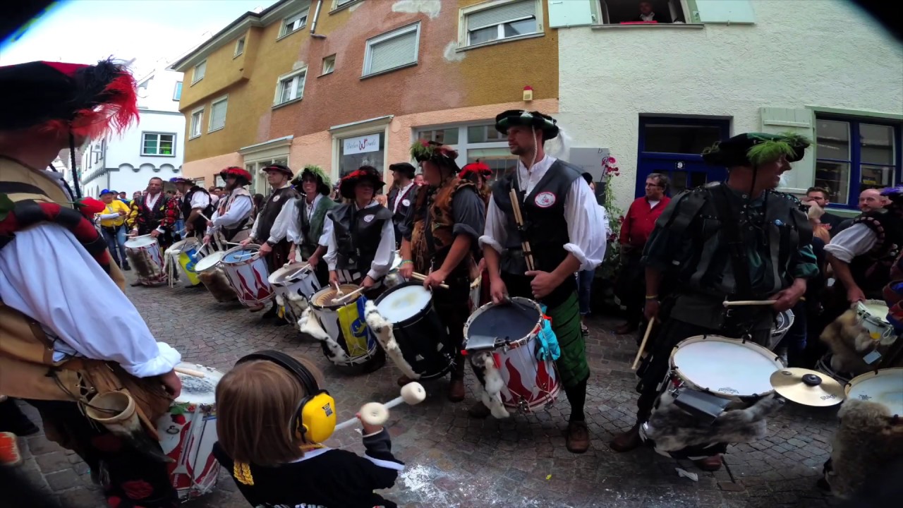 Biberacher Schützenfest 2019 - D'Landsknecht Mittelbiberach - Bines Wohnzimmer - Massenständchen