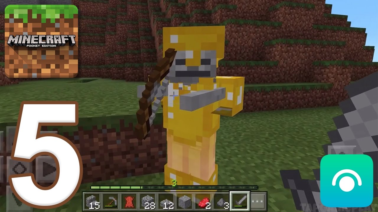Minecraft Pocket Survival - Gameplay Walkthrough Part 5 (iOS, Android)