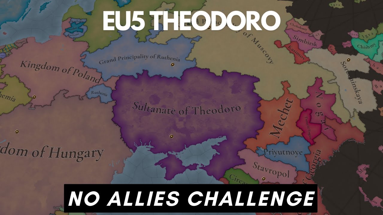 From Rump State to Purple Phoenix - Theodoro No Allies Challenge (EU5)