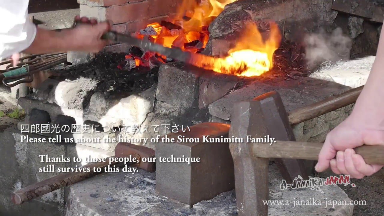 Swordsmith family in modern Japan - The Shiro Kunimitsu
