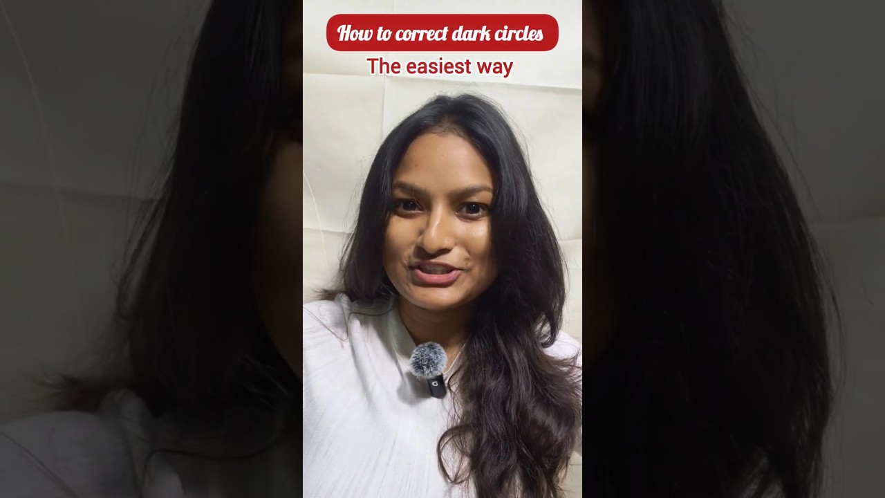 best way to hide dark circles 🥹❤️ 