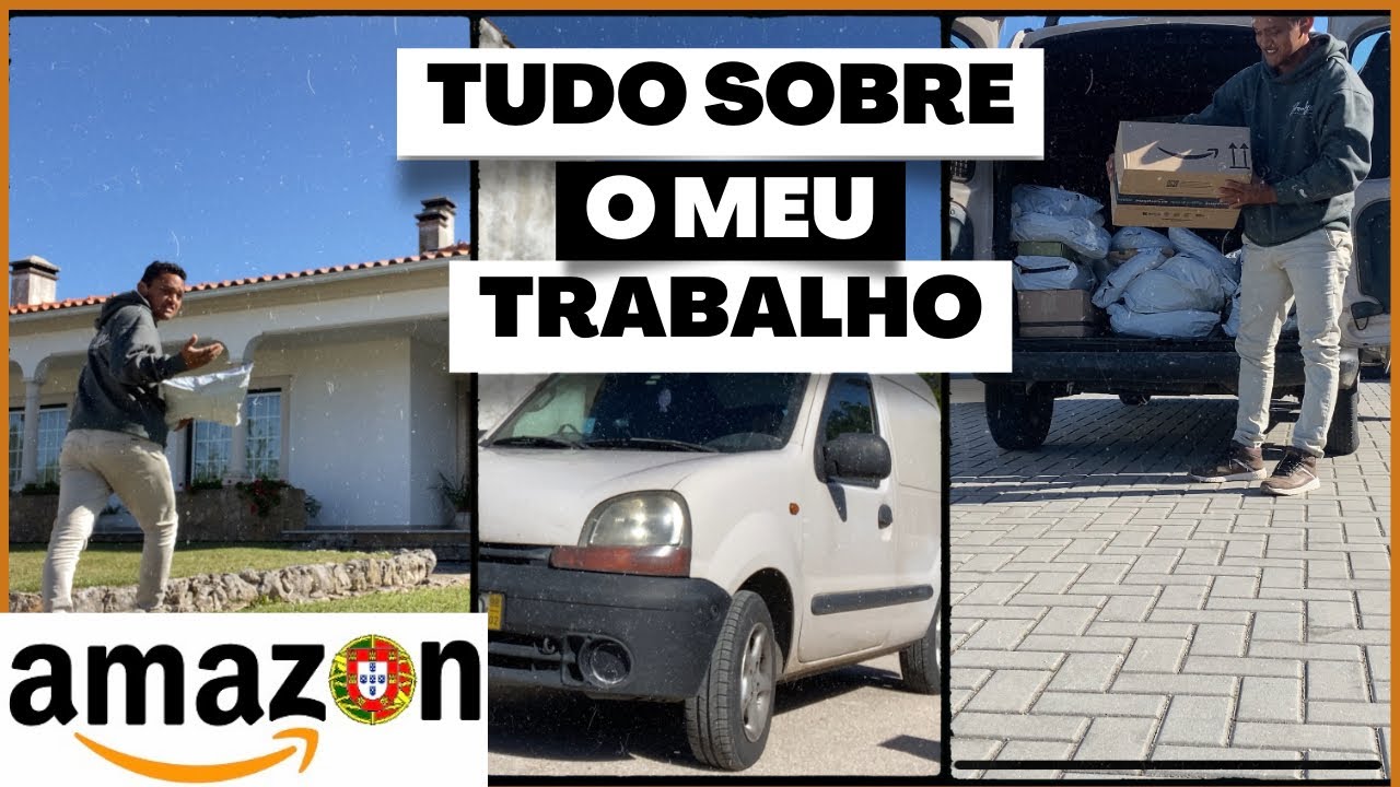 COMPREI UMA CARRINHA | UM DIA DE TRABALHO COMO ESTAFETA EM PORTUGAL