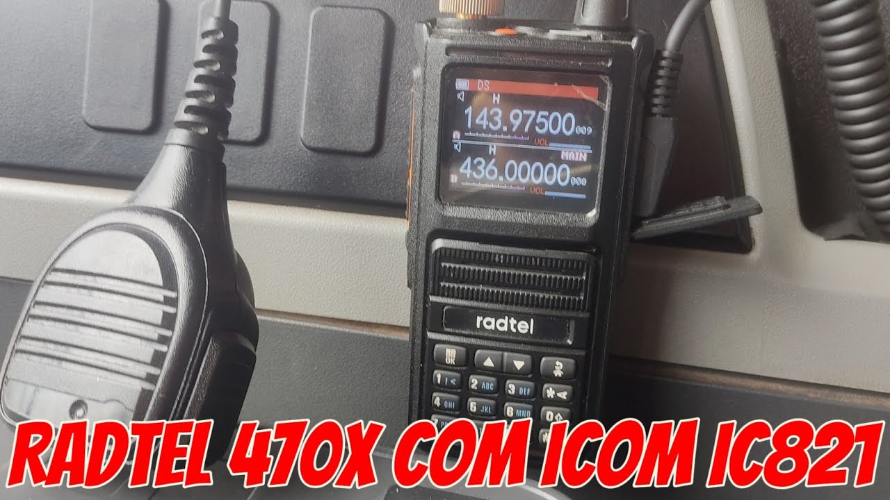 HT RADTEL 470X COM ICOM IC821