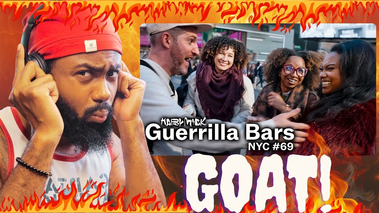 ОН ДЕЙСТВИТЕЛЬНО КОЗЁЛ!? | Harry Mack Guerrilla Bars 69, Нью-Йорк | РЕАКЦИЯ