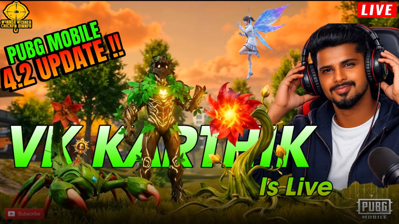 🔴PUBG 4.2 FOREST EVENT 😡 RUSHPLAY#bgmilive #pubgshorts #shortsfeed #bgmilive #live #bgmi #tamil