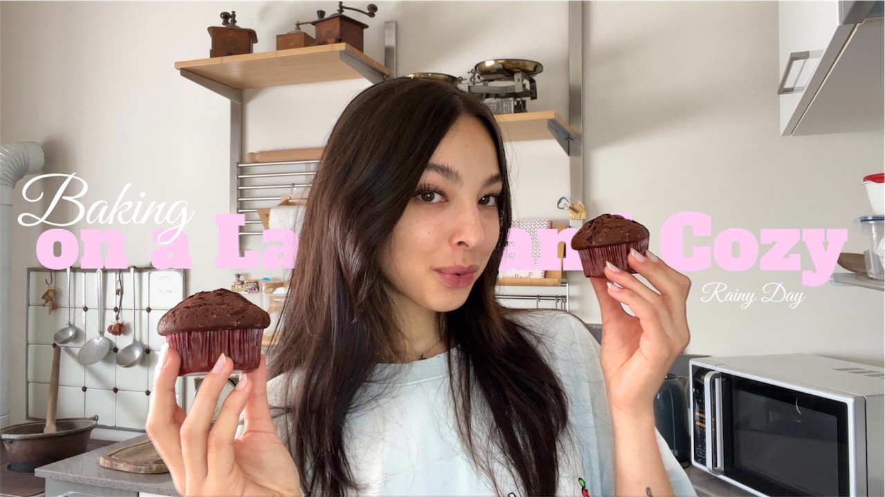 Slow (& Messy) Rainy Day 🍯| Relax, Libri, Baking, Uscite & More