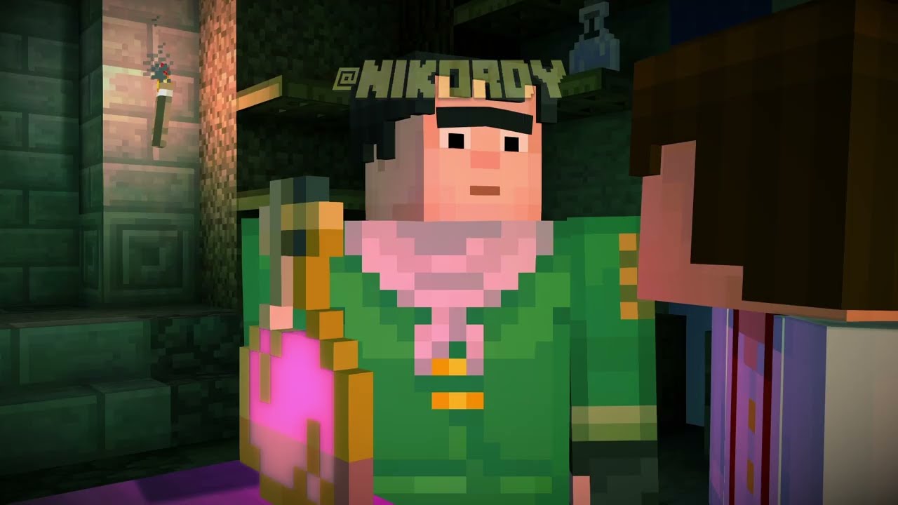 Если бы Аксель никогда не выпил зелье &mdash; Minecraft: Story Mode Modded