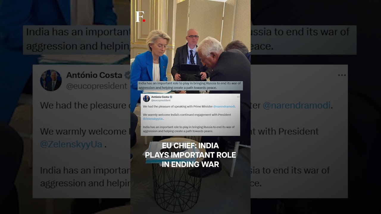PM Modi Holds Joint Call with EU Leaders To Discuss Russia-Ukraine War | N18G