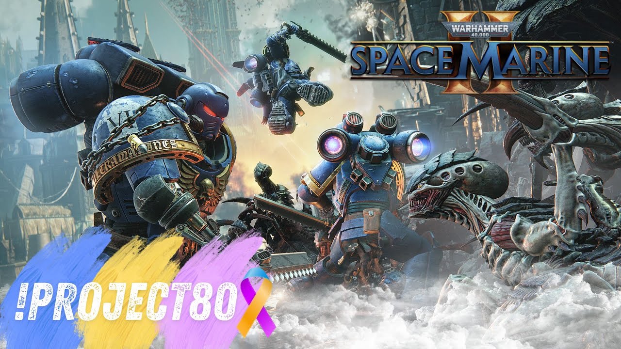 In The Emperor's Name! Warhammer 40k: Space Marine 2 co op with @Lunnis and @Xenocied