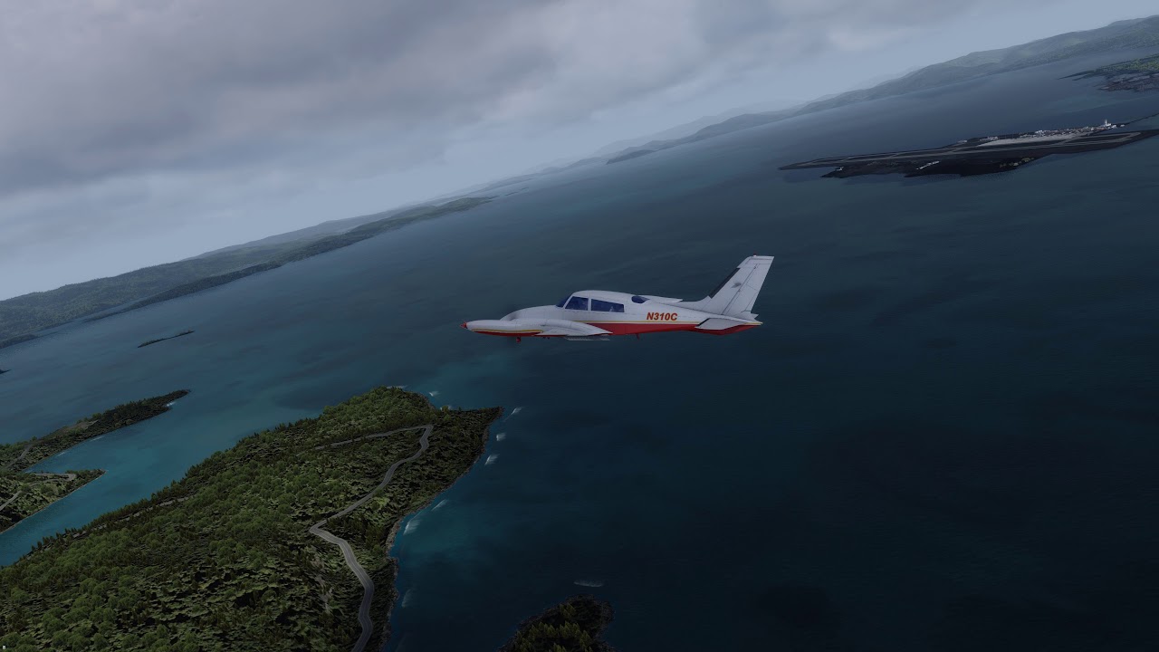 Prepar3D V4.2 - Milviz 310R Redux with TrueGlass - 4K