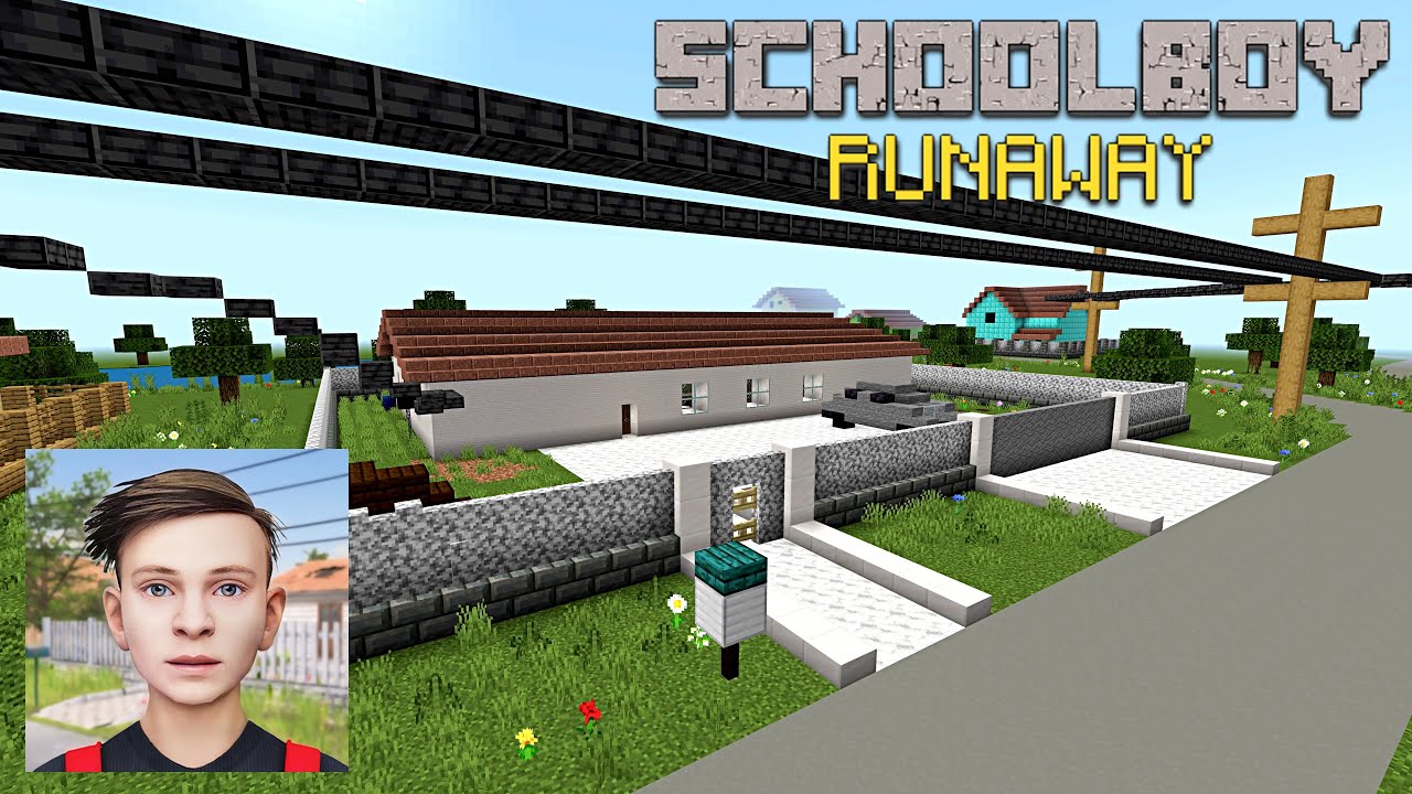 Schoolboy Runaway House In Minecraft!
